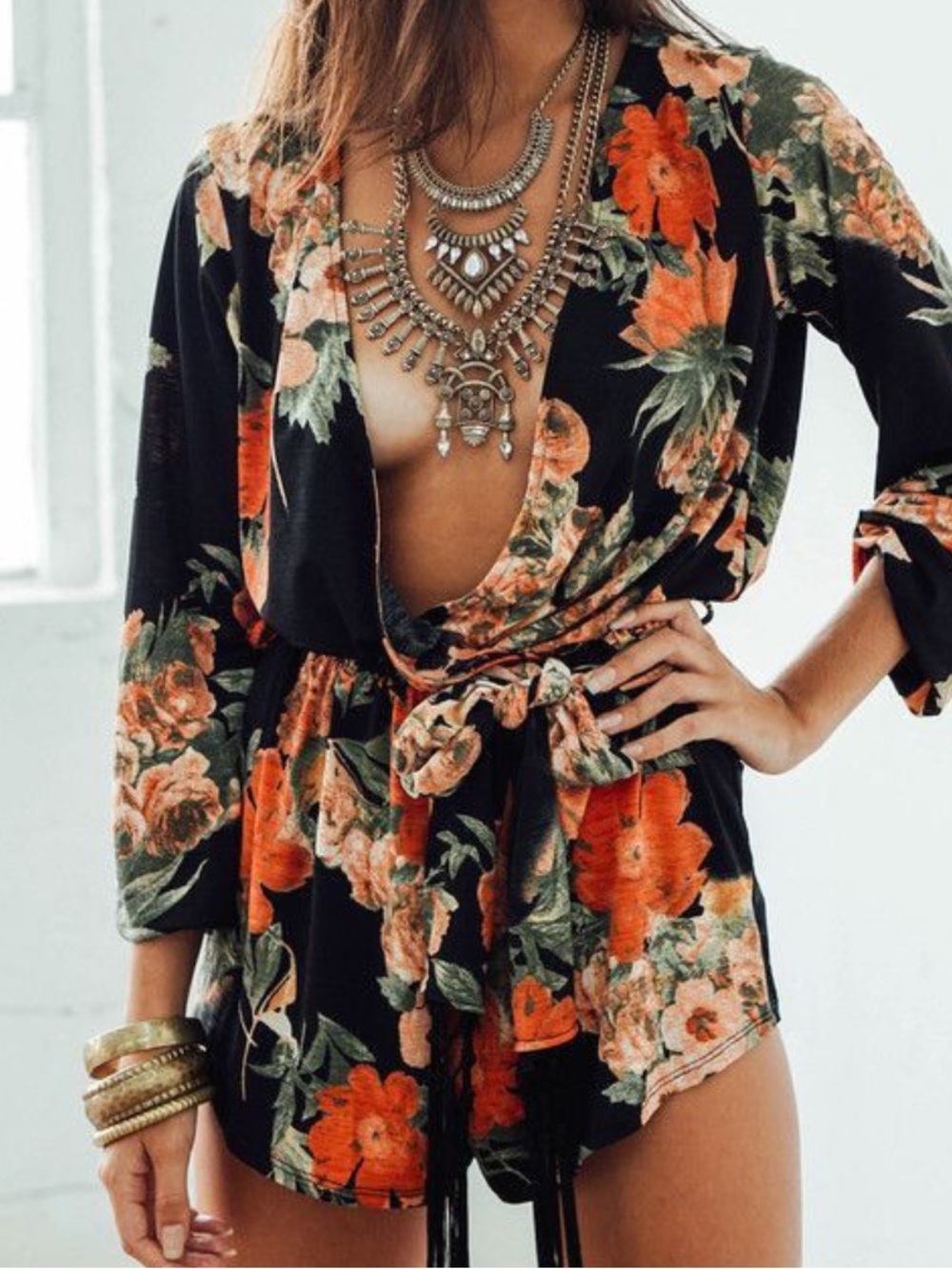 Floral Romper